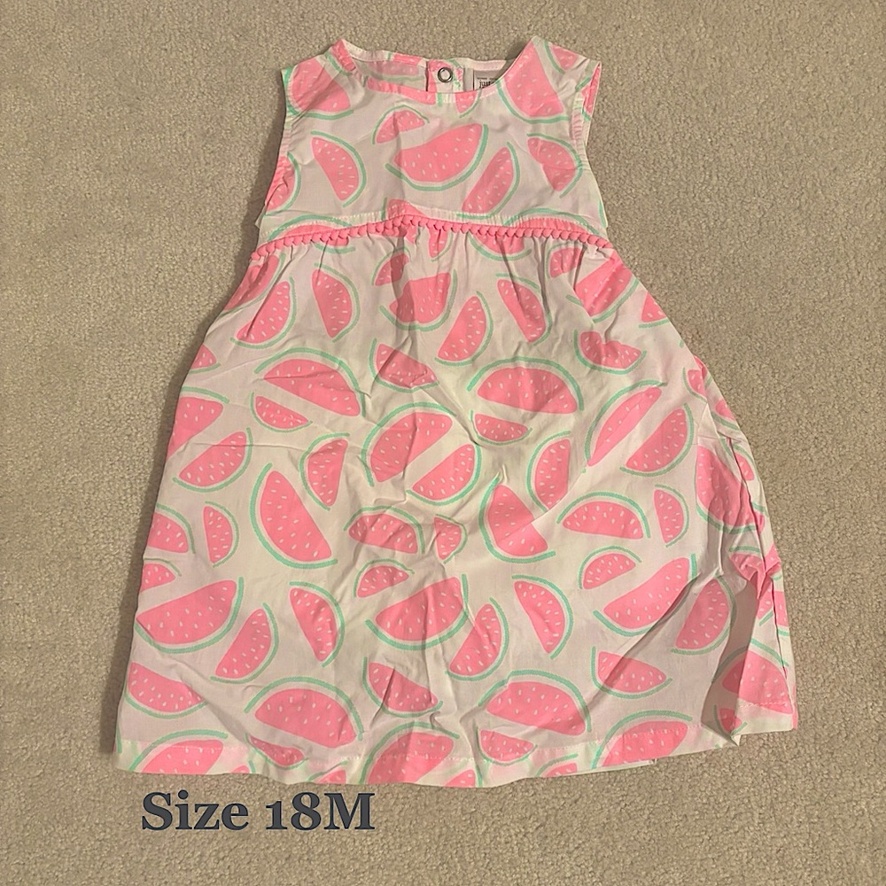 Baby girls watermelon dress-18M
